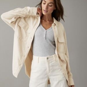 AE Oversized Fleece+Love Shacket